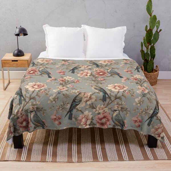 Item preview, Birds and Floral designed and sold by DrewRomeoCo.