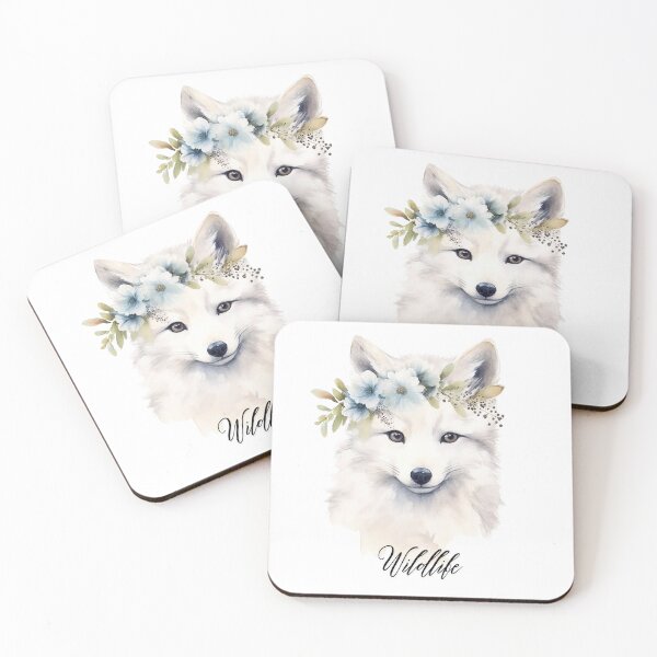 Item preview, Snow Fox Wildlife designed and sold by paddyyycakeee.