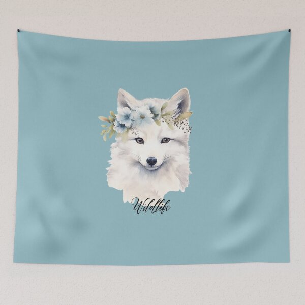 Item preview, Snow Fox Wildlife designed and sold by paddyyycakeee.