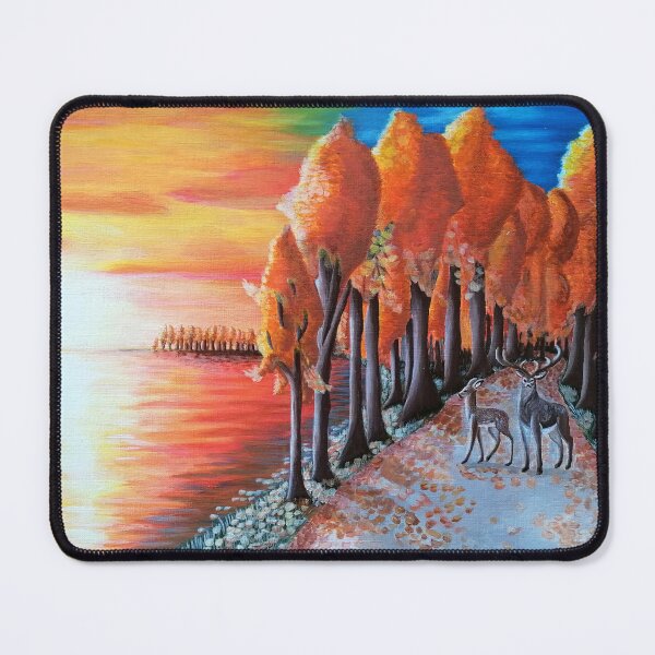 Item preview, Autumn evening designed and sold by "mariadreamart".