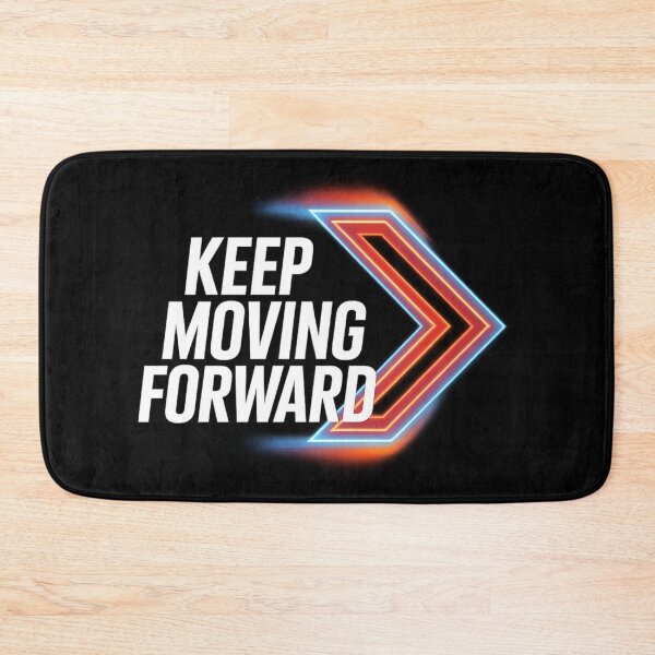 Item preview, Keep Moving Forward - Futuristic Neon Momentum designed and sold by MKreative Studio.