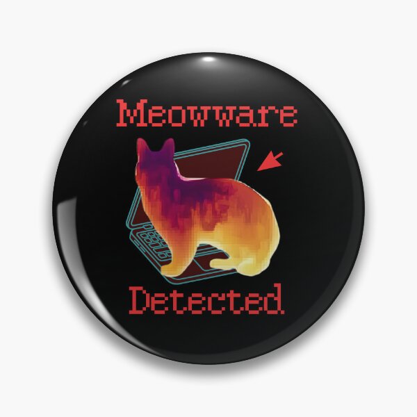 Artikelvorschau, Meowware entdeckt, Lustiges Katzen-Tech-Shirt | Retro-Pixel-Katzen-Geek-Humor. entworfen und verkauft von TBWCREATIONS.