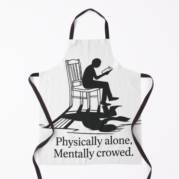 Item preview, Physically Alone, Mentally Crowded designed and sold by fethallah drissi.