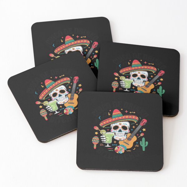 Item preview, Cinco De Drinko Bitchachos  Skull Drinking Margarita  designed and sold by AquaKiev.