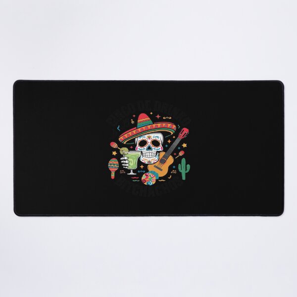 Item preview, Cinco De Drinko Bitchachos Skull Drinking Margarita designed and sold by AquaKiev.