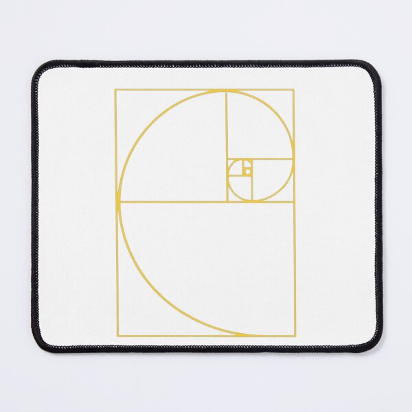 Item preview, Golden Ratio Fibonacci Spiral Abstract Geometric Art designed and sold by The Axylen Store.