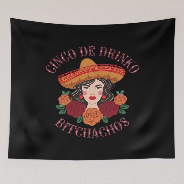 Item preview, Cinco De Drinko Women Bitchachos De Mayo Fiesta  designed and sold by AquaKiev.