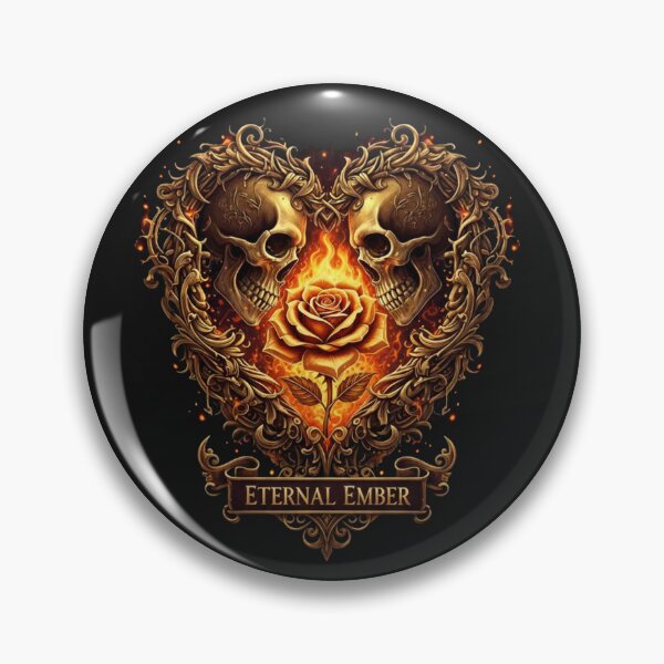 Item preview, Aurum Amantis - Eternal Valentine Skull & Gothic Castle Noir designed and sold by KawisStarr.