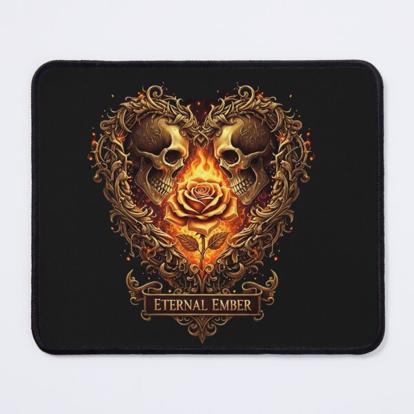 Item preview, Aurum Amantis - Eternal Valentine Skull & Gothic Castle Noir designed and sold by KawisStarr.