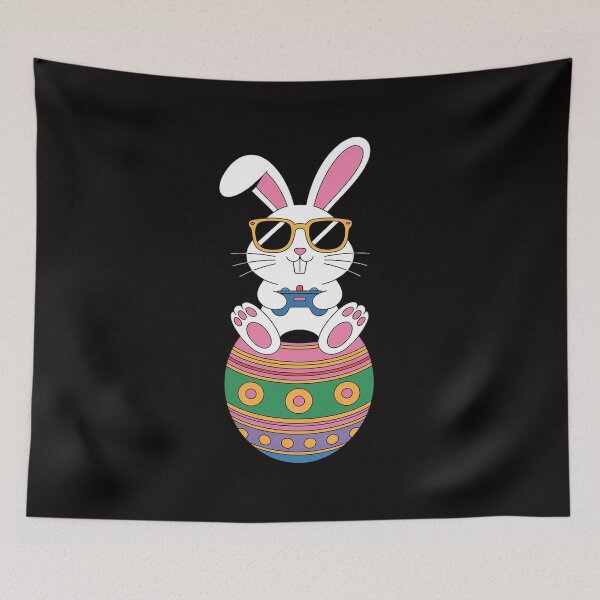 Item preview, Boys Easter Day Bunny Egg Video Game Kids Men designed and sold by AnimeManga2D.