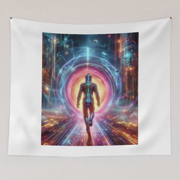 Item preview, Futuristic Portal Adventure designed and sold by IrsathThaslima.