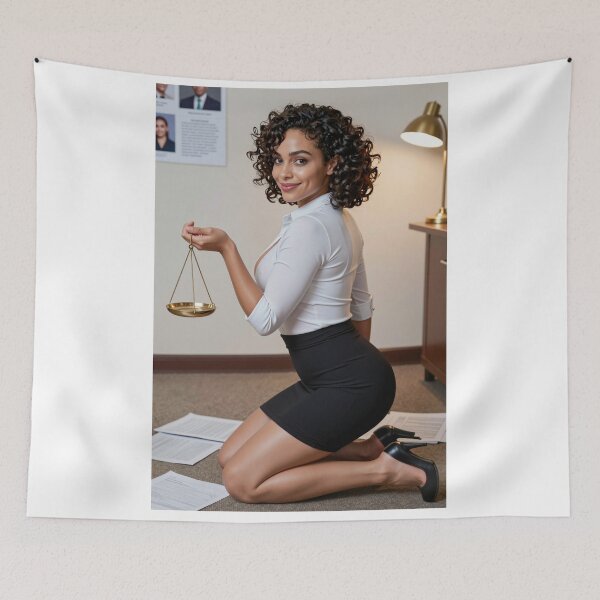 Item preview, Sarah law student seeks balance in office designed and sold by CathryneDelamort.