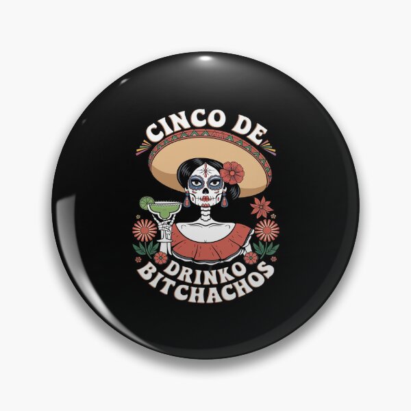 Item preview, Cinco De Mayo Cinco De Drinko Bitchachos Mexican Party24 designed and sold by AquaKiev.
