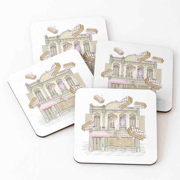 Item preview, Magical Bakery Illustration – Dreamy Cake Shop with Floating Desserts designed and sold by Sugar Wisdom .