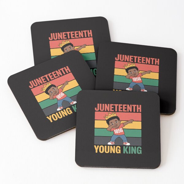Item preview, Kids Juneteenth Young King Black African June 19th Boys Men Kids designed and sold by AnimeManga2D.
