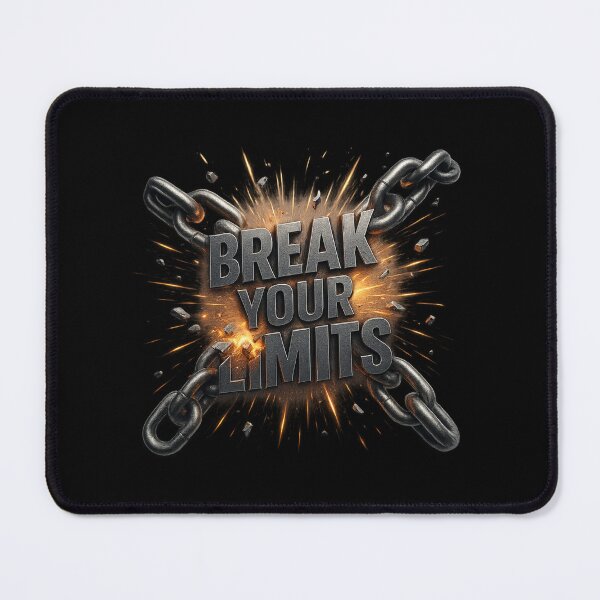 Item preview, Break Your Limits - Explosive Chain Graphic designed and sold by MKreative Studio.