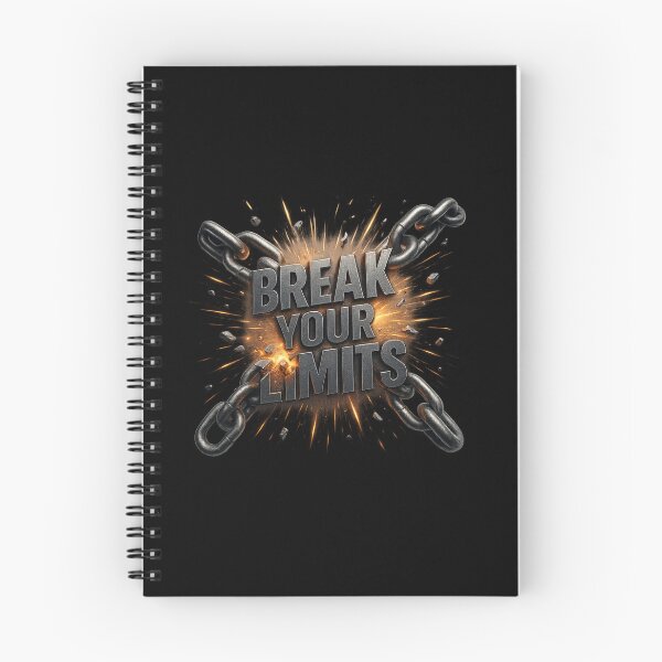 Item preview, Break Your Limits - Explosive Chain Graphic designed and sold by MKreative Studio.