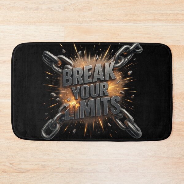 Item preview, Break Your Limits - Explosive Chain Graphic designed and sold by MKreative Studio.