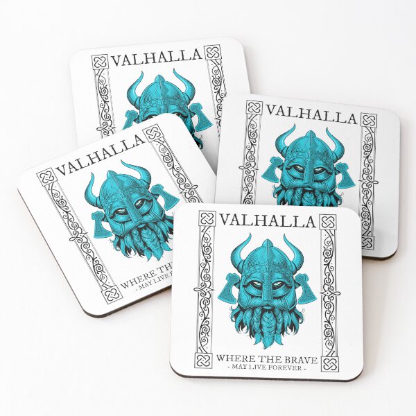 Item preview, Valhalla where the brave may live forever designed and sold by AnciraDesigns.