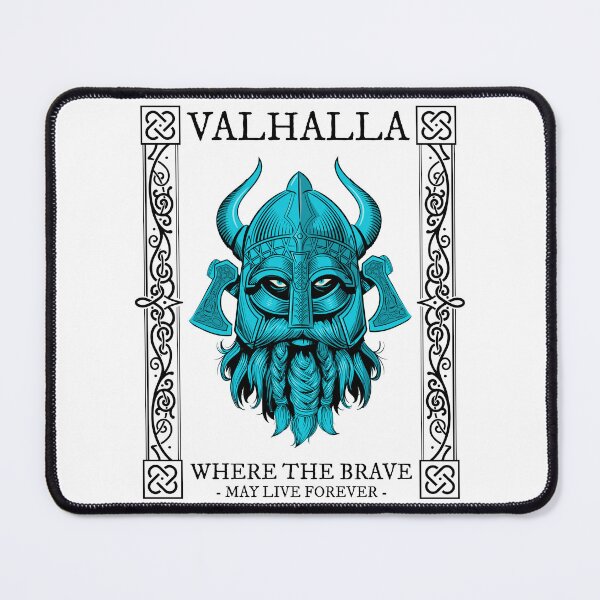 Item preview, Valhalla where the brave may live forever designed and sold by AnciraDesigns.
