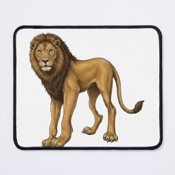 Item preview, The Watchful King: Anas’s Lion designed and sold by Tamer ⭐⭐⭐⭐⭐.