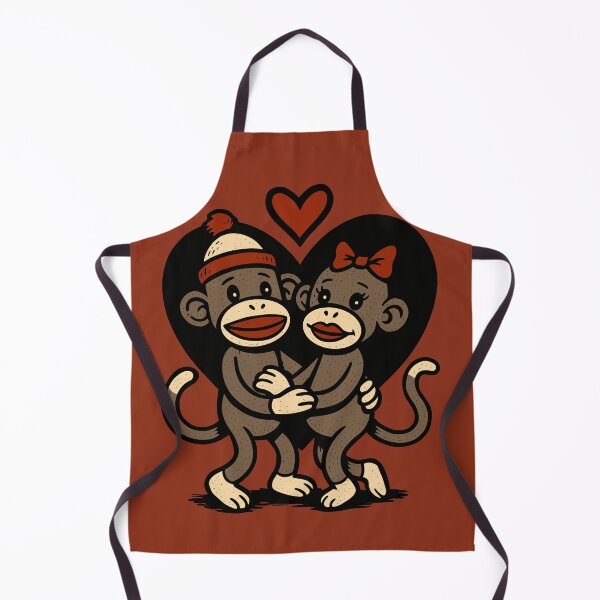 Item preview, Sock Monkey Valentines designed and sold by Ghost on Toast.