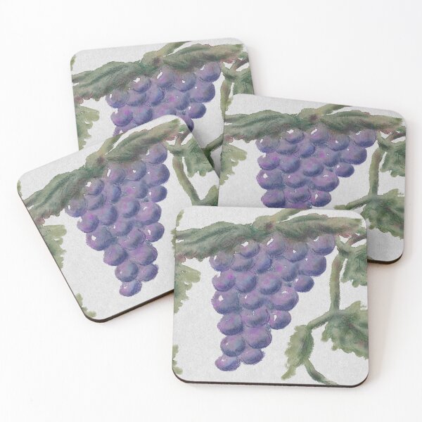 Item preview, Purple Watercolor Grapes designed and sold by ArtbyShayne4u8.