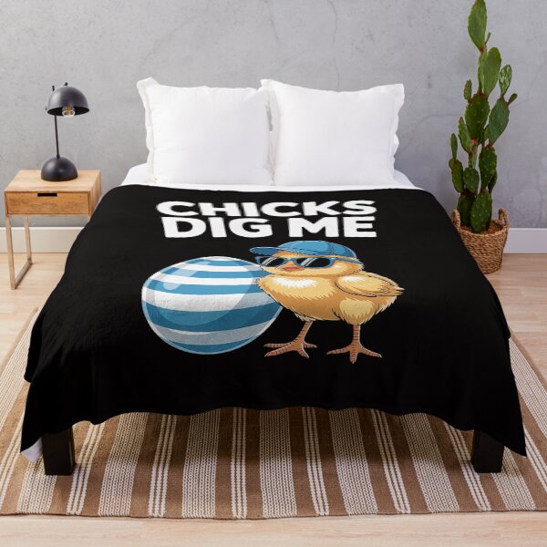 Item preview, Chicks Dig Me  Easter Men Boys Happy Easter Egg Hunt designed and sold by banbopbii.