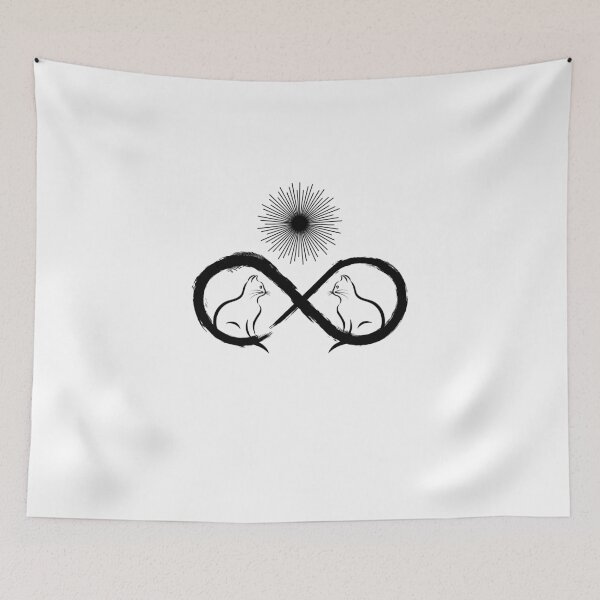 Item preview, Infinite Cat Souls – Eternal Feline Love designed and sold by mon369000.