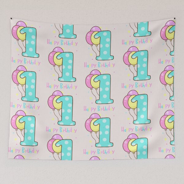 Item preview, Birthday Toddler Gifts 1 First Birthday One Year Old Party Baby  Girl designed and sold by erozzz.