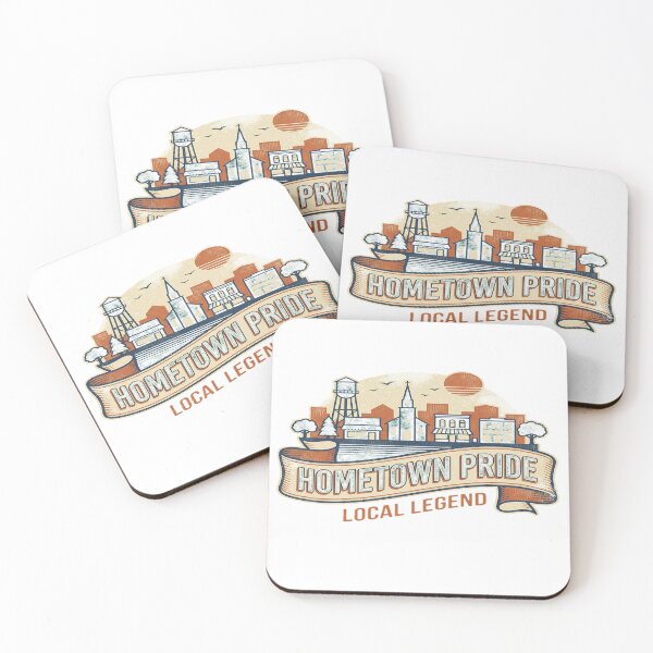 Item preview, Hometown Pride Local Legend Vintage Small Town Community Gift designed and sold by The Axylen Store.