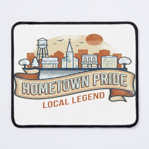Item preview, Hometown Pride Local Legend Vintage Small Town Community Gift designed and sold by The Axylen Store.