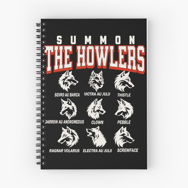 Item preview, Red Rising - Summon the Howlers designed and sold by RamblingsRose.