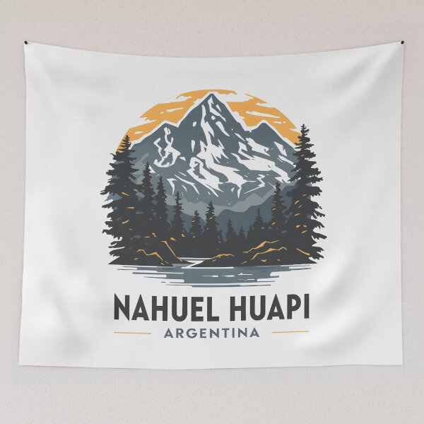 Item preview, Nahuel Huapi National Park - Argentina  designed and sold by GoodOldVintage.