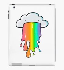 Cloud Rainbow Barf iPad Case/Skin
