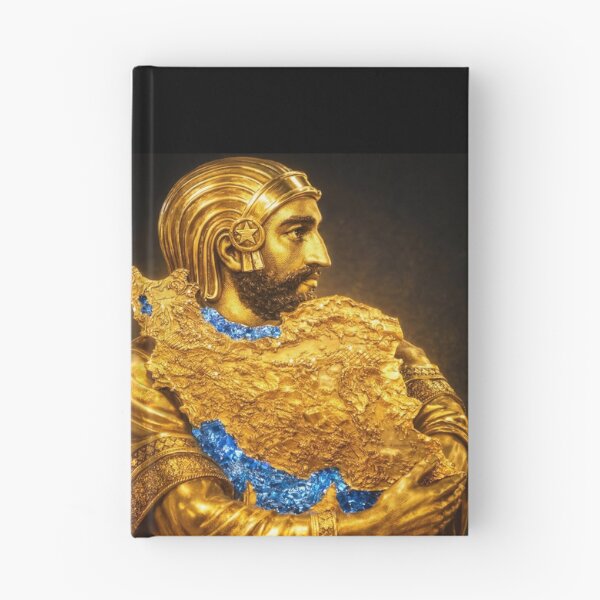 Item preview, Golden Iran Map & Persian Empire Cyrus The Great designed and sold by M3PicsStudio.