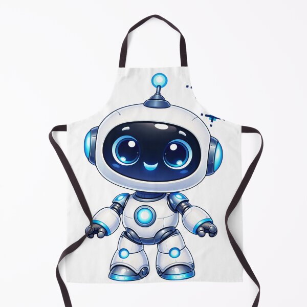 Item preview, Cute Futuristic Robot Cartoon Illustration | Kawaii AI Bot Character Design designed and sold by TorqueThread.