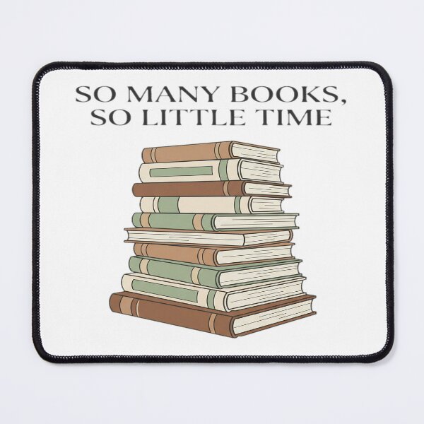 Item preview, So Many Books So Little Time Funny Bookworm Reader Library Gift designed and sold by The Axylen Store.