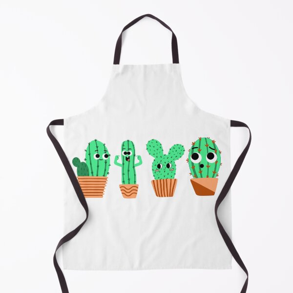Item preview, Cute cactuses with happy faces pattern designed and sold by St3fy.