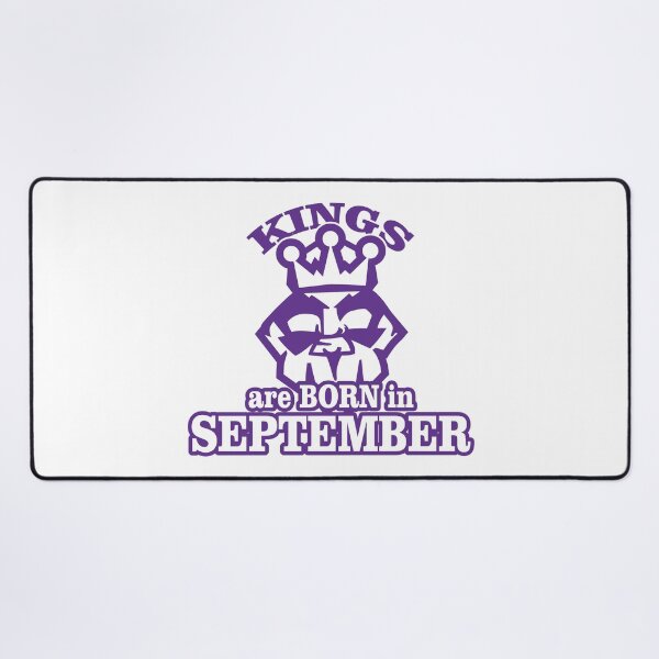 Item preview, Kings Are Born in September – Birthday Crown Typography Design designed and sold by TipTop GFX.