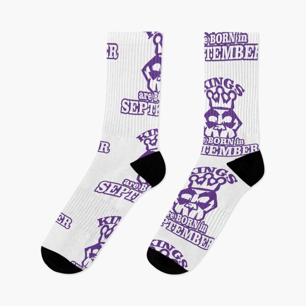 Item preview, Kings Are Born in September – Birthday Crown Typography Design designed and sold by TipTop GFX.