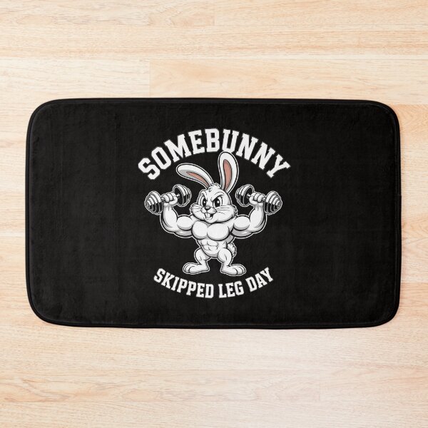 Item preview, Somebunny Skipped Leg Day Easter Workout Weight Lifter designed and sold by banbopbii.