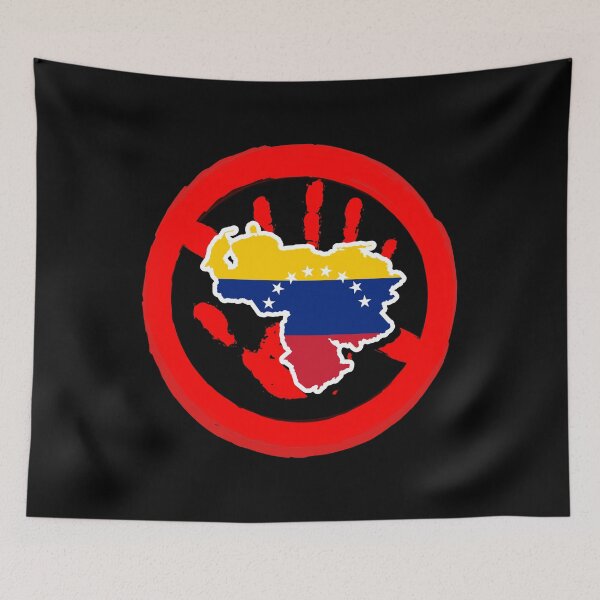 Item preview, Hands Off Venezuela Illustration | Peace and Sovereignty Art designed and sold by ZechJohnRB.