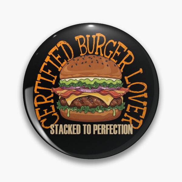Aperçu de l'œuvre Amoureux des burgers, empilé à la perfection créée et vendue par ARIVONTEE.