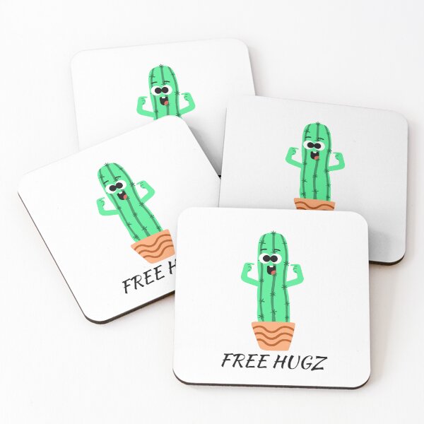 Item preview, Free Hugz – Funny Cactus Hug Joke designed and sold by St3fy.
