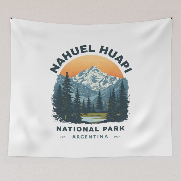 Item preview, Nahuel Huapi National Park - Argentina  designed and sold by GoodOldVintage.