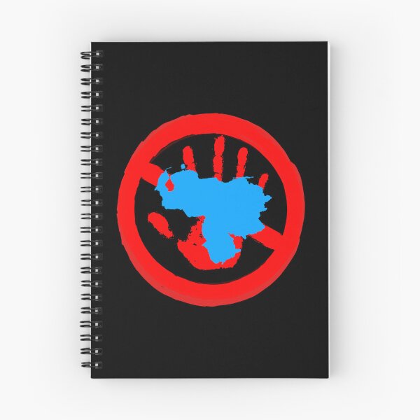 Item preview, Hands Off Venezuela Illustration | Peace and Sovereignty Art with map of venezuela designed and sold by ZechJohnRB.