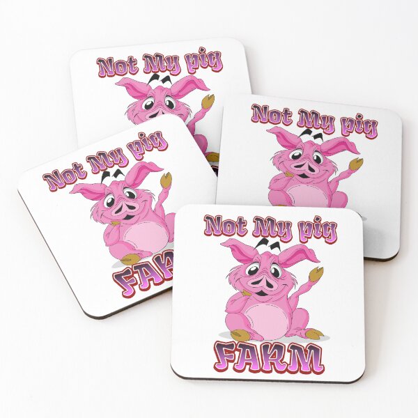 Item preview, Not my pig not my farm / Fried Like Pork 420 designed and sold by TheEndDesign.