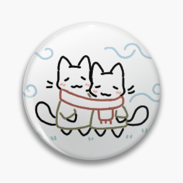 Item preview, snuggly winter kitty cats designed and sold by kippicat.