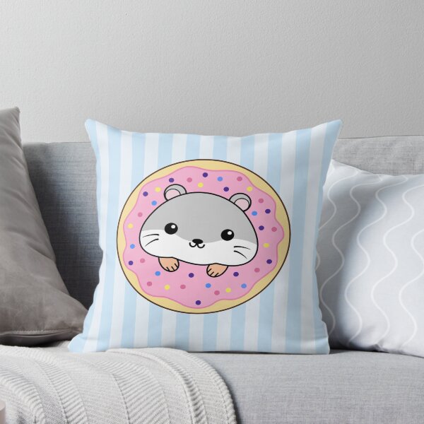 Item preview, Cute Hamster in Pink Donut designed and sold by ilexdesigns.